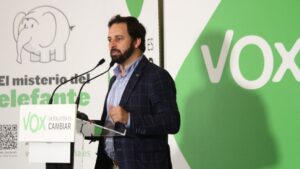 Santiago Abascal, líder de VOX