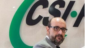 Miguel Borra, presidente de CSI-F