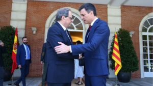 Quim Torra y Pedro Sánchez