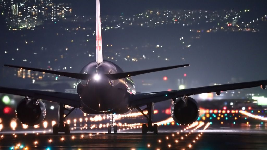 avión aeropuerto