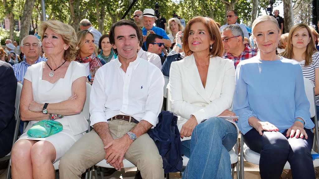 Esperanza Aguirre, José María Aznar, Botell Cifuentes