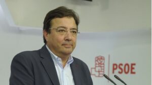 Guillermo Fernández Vara, presidente de la Junta de Extremadura