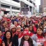 Huelga de profesores en Los Ángeles