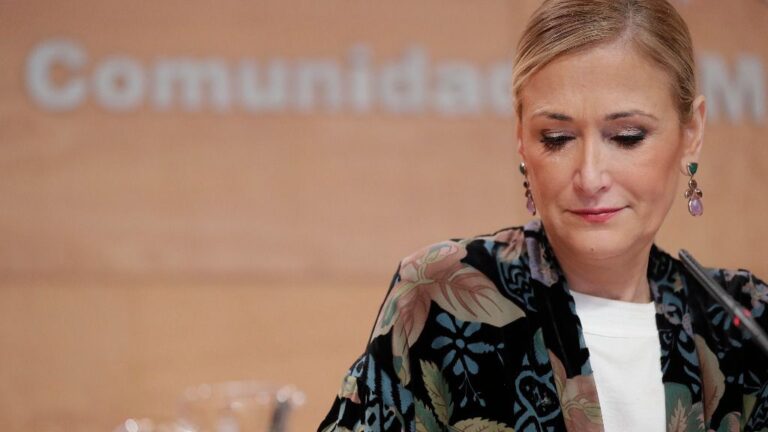 Cristina Cifuentes, presidenta de la Comunidad de Madrid.