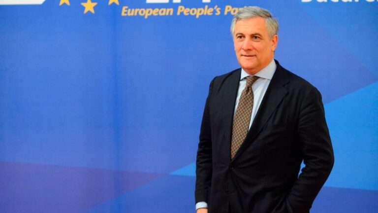 Antonio Tajani, presidente del Parlamento Europeo