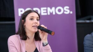 Irene Montero, portavoz de Podemos en el Congreso de los Diputados