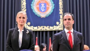 Cristina Cifuentes y Javier Ramos