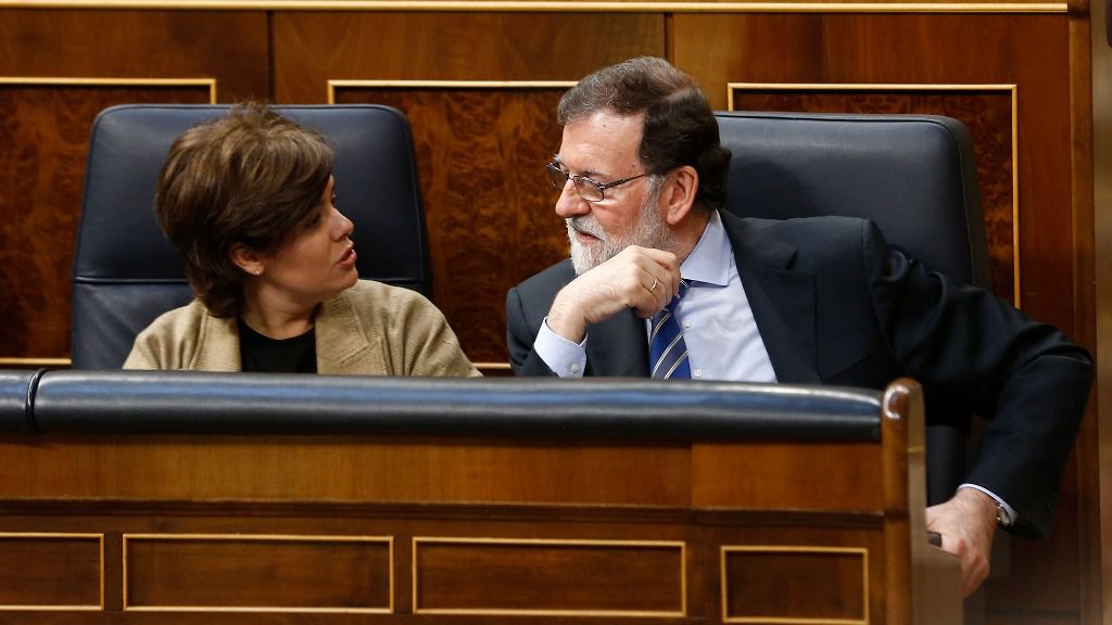 Mariano Rajoy y Soraya Sáenz de Santamaría