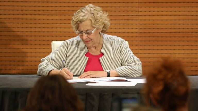 Manuela Carmena, alcaldesa de Madrid.