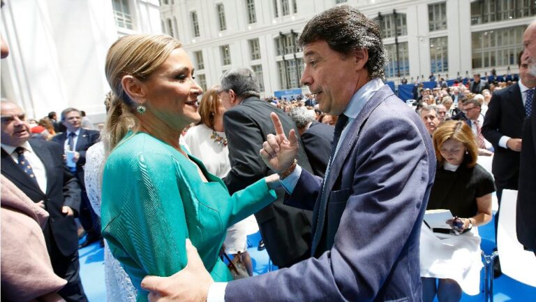 Ignacio González y Cristina Cifuentes