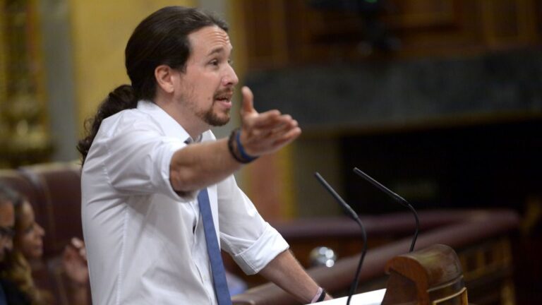 Pablo Iglesias, secretario general de Podemos