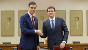 Pedro Sánchez y Albert Rivera