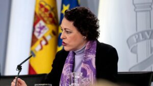 La ministra de Trabajo, Migraciones y Seguridad Social, Magdalena Valerio