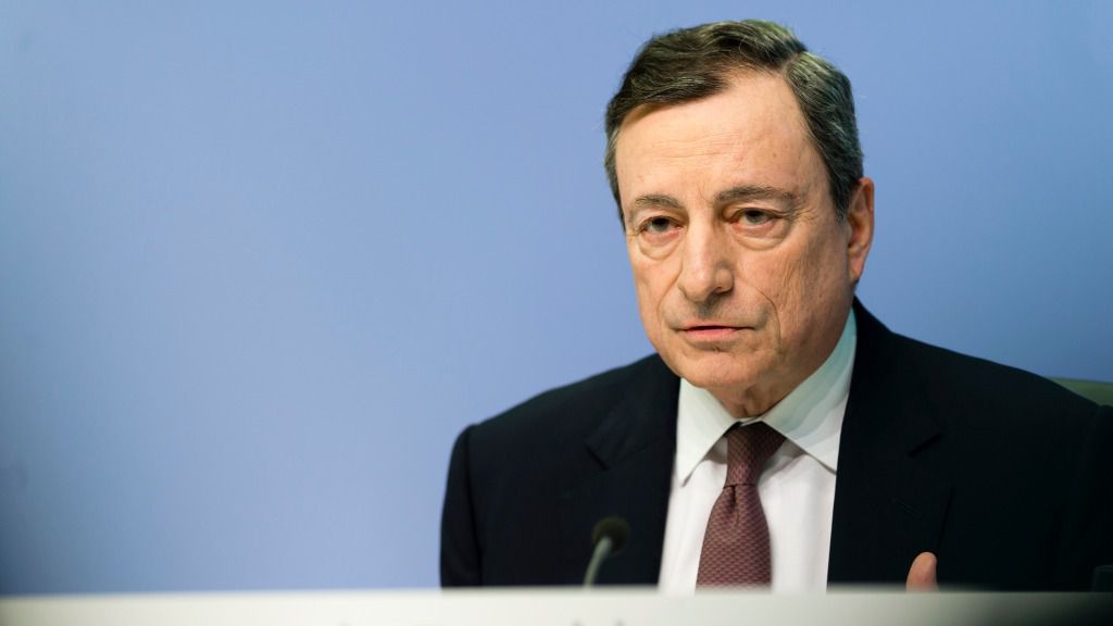 El presidente del BCE, Mario Draghi