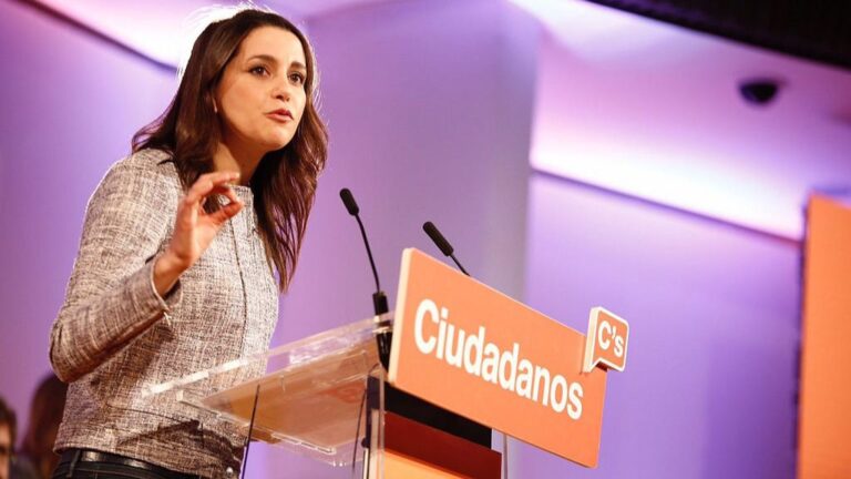 Inés Arrimadas, líder de Ciudadanos en Cataluna