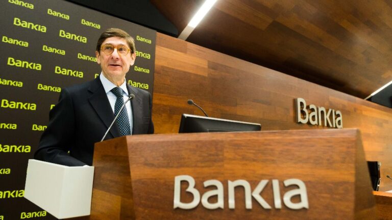 José Ignacio Goirigolzarri, presidente de Bankia