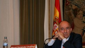 Miguel Angel Fernández Ordóñez, exgobernador del Banco de España