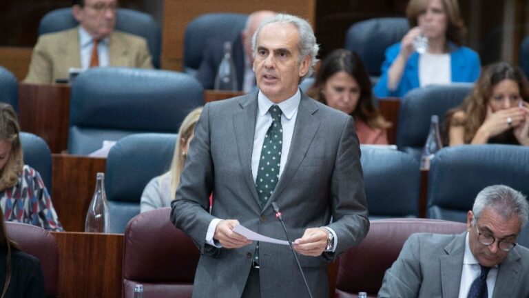 Enrique Ruiz Escudero, consejero de Sanidad de la Comunidad de Madrid