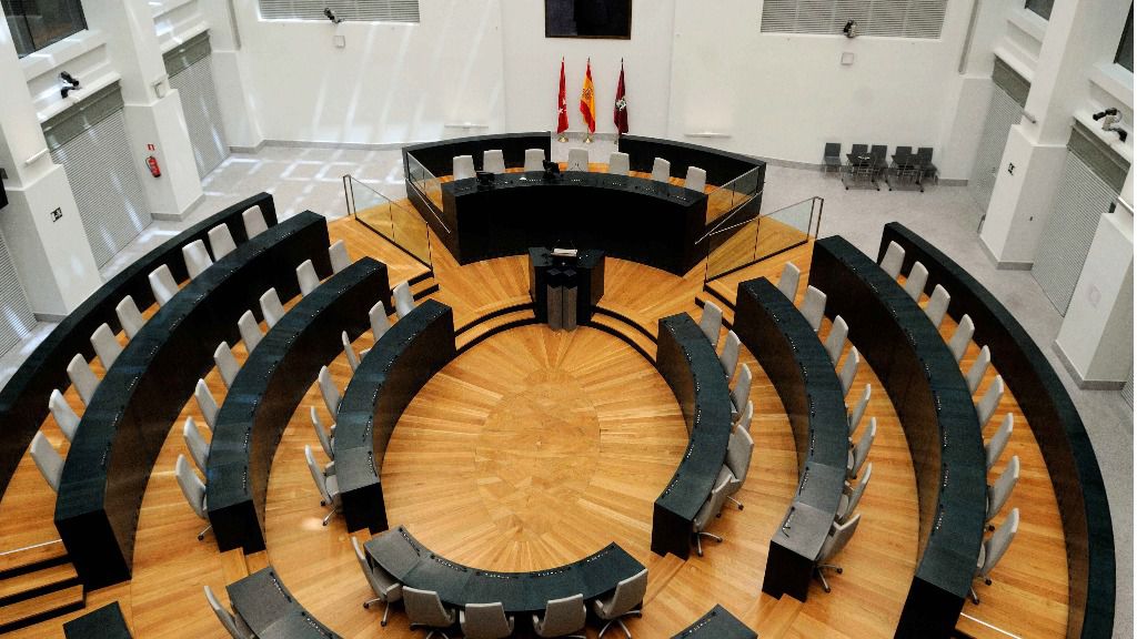 Salón de Plenos del Ayuntamiento de Madrid