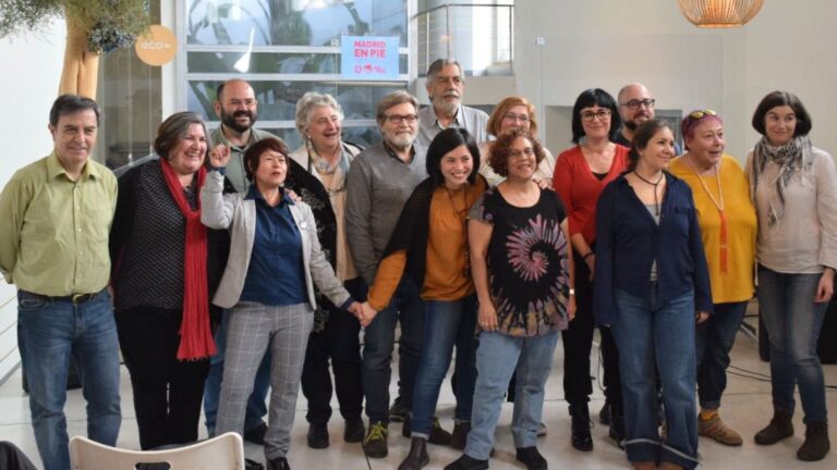 Presentación de la candidatura Madrid en Pie para las elecciones al Ayuntamiento de Madrid