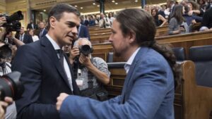 Pedro Sanchez y Pablo Iglesias