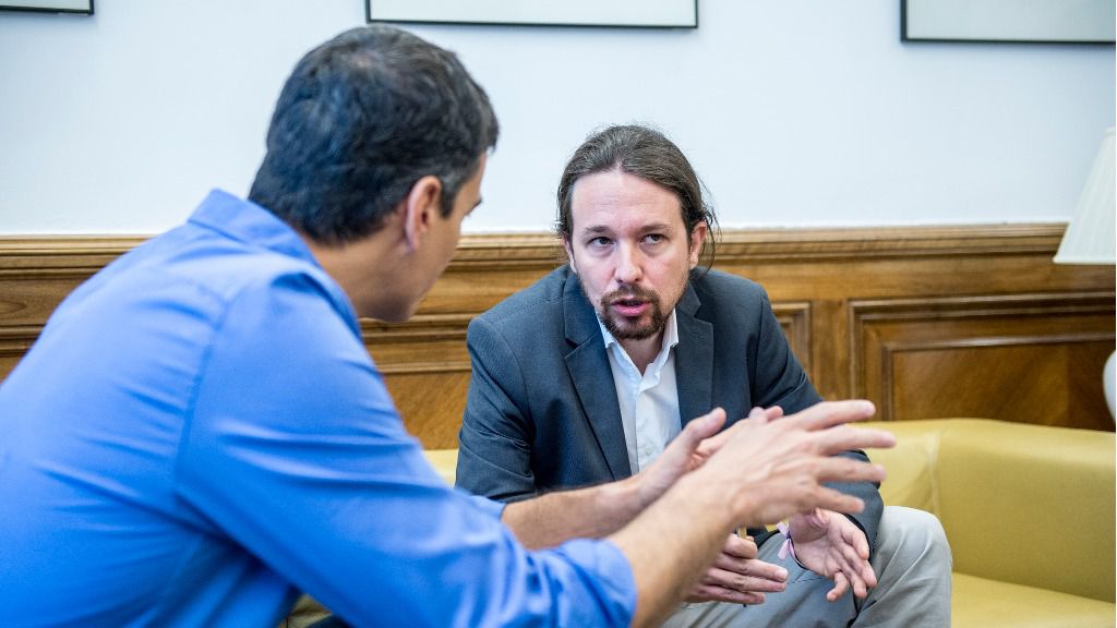 Pedro Sánchez y Pablo Iglesias