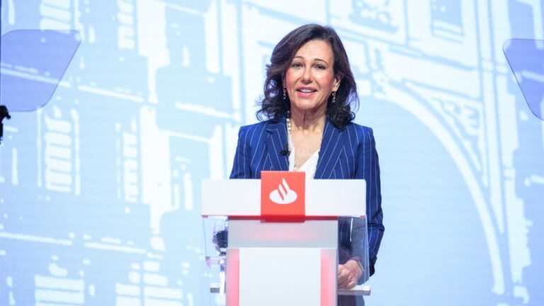 La presidenta de Banco Santander, Ana Botín