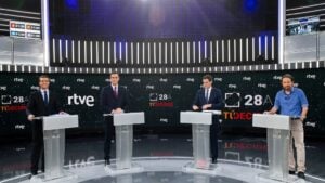 Debate a cuatro en RTVE