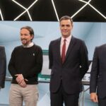 Pedro Sánchez, Pablo Casado, Pablo Iglesias y Albert Rivera