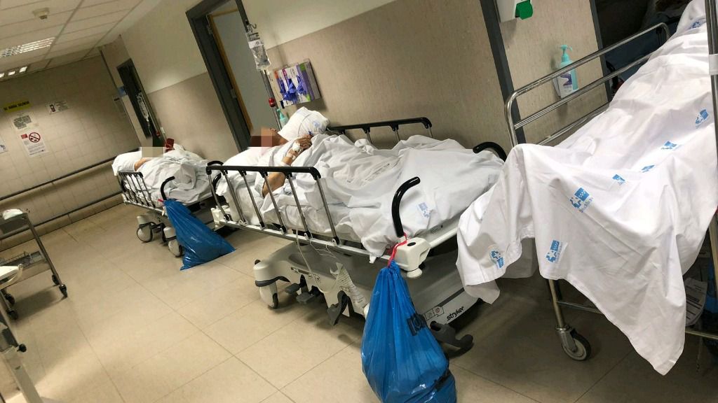 Urgencias en el Hospital de La Paz