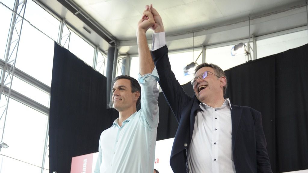 Pedro Sánchez y Ximo Puig