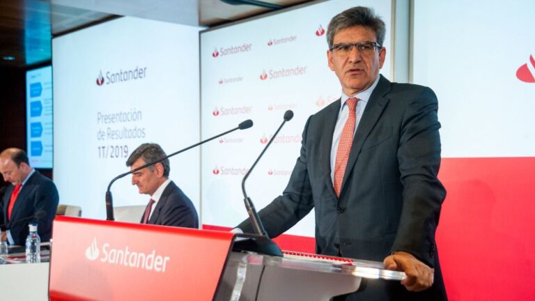 El consejero delegado de Banco Santander, José Antonio Álvarez