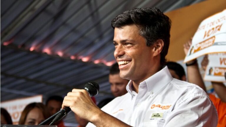 Leopoldo López, líder opositor venezolano