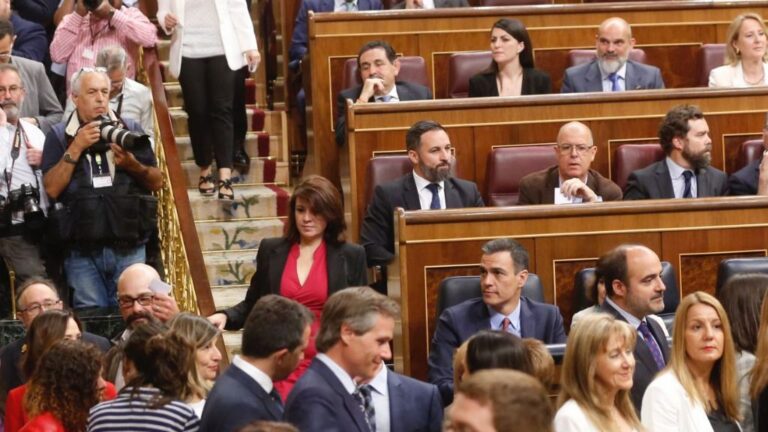 Pedro Sánchez y Santiago Abascal