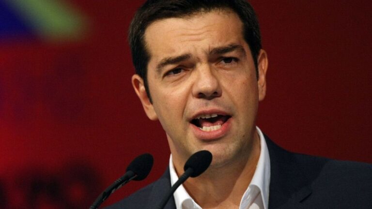 Alexis Tsipras, primer ministro de Grecia