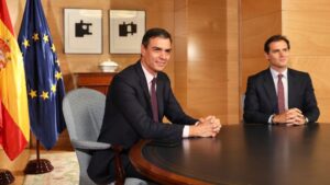 Pedro Sánchez y Albert Rivera