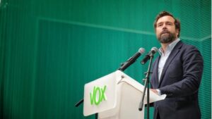 Iván Espinosa de los Monteros, portavoz de Vox en el Congreso de los Diputado