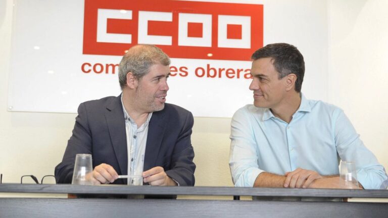 Pedro Sánchez y Unai Sordo