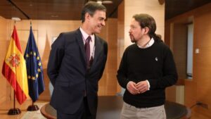 Pedro Sánchez y Pablo Iglesias