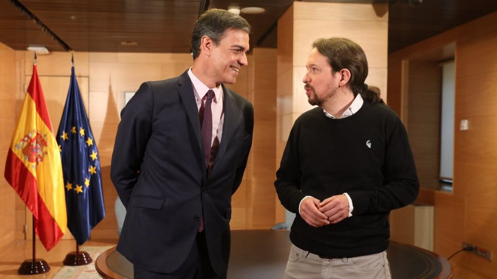 Pedro Sánchez y Pablo Iglesias