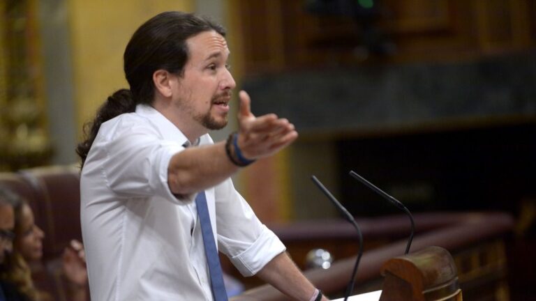 Pablo Iglesias, secretario general de Podemos