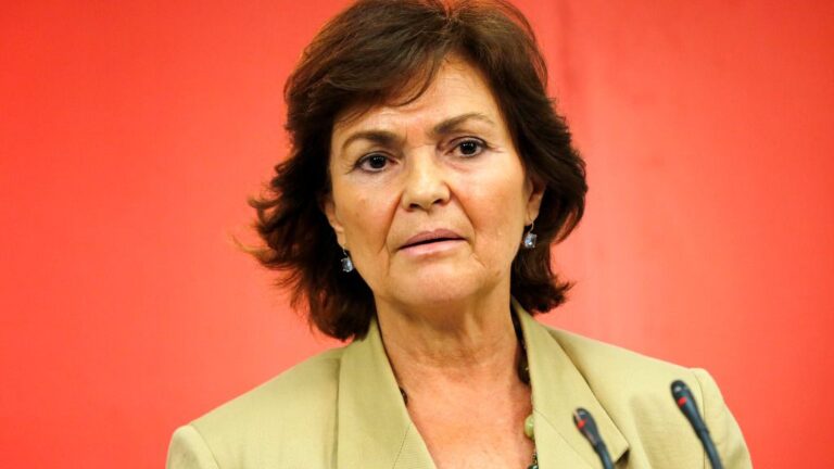 Carmen Calvo, Carmen Calvo, secretaria de igualdad del PSOE