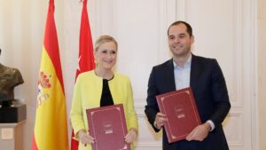 Cristina Cifuentes e Ignacio Aguado