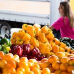 Mercado fruta verdura