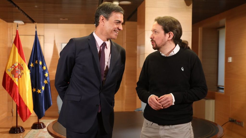 Pedro Sánchez y Pablo Iglesias