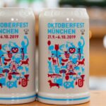 Jarra oficial de la Oktoberfest o Fiesta de la Cerveza de Múnich 2019