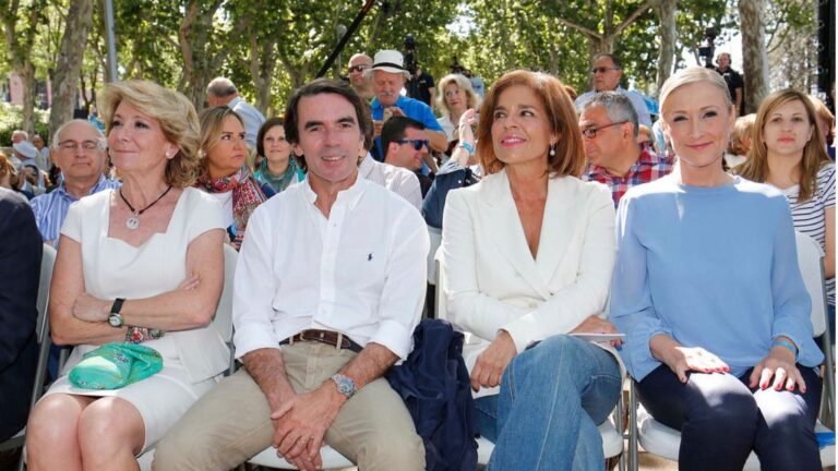 Esperanza Aguirre, José María Aznar, Botell Cifuentes