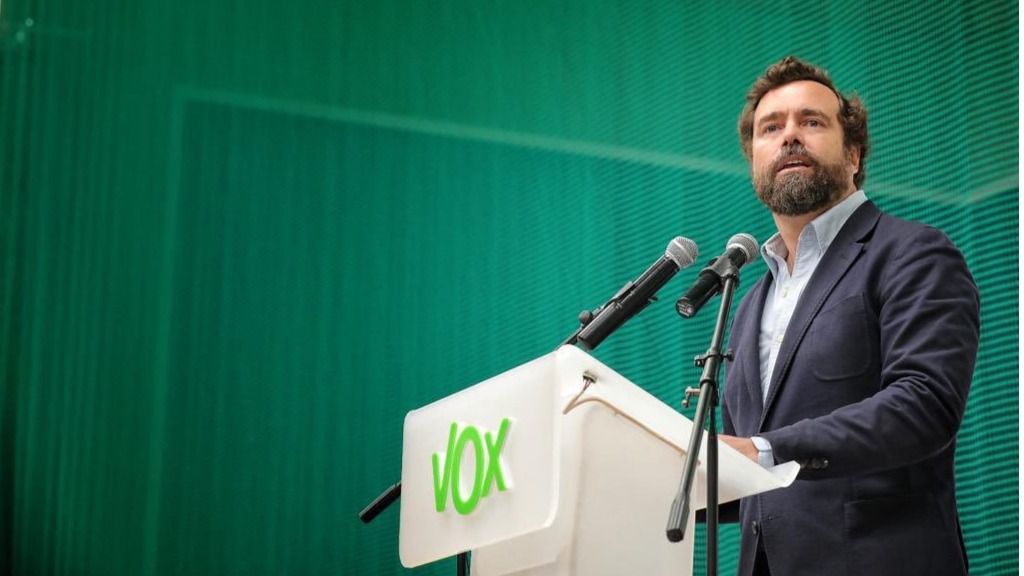 Iván Espinosa de los Monteros, portavoz de Vox en el Congreso de los Diputado