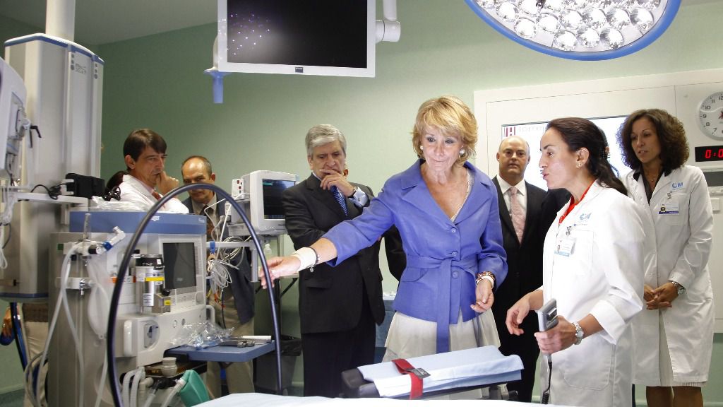 Esperanza Aguirre, expresidenta de la Comunidad de Madrid.