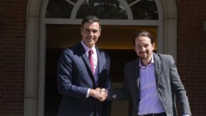 Pedro Sánchez y Pablo Iglesias